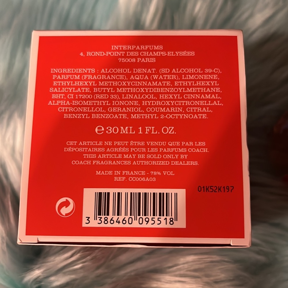 COACH POPPY PERFUME 1 oz - Picture 3 of 4